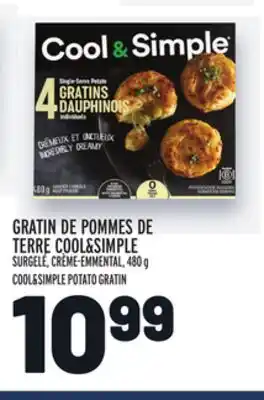 Metro Gratin de pommes de terre cool & simple | cool & simple potato gratin offer