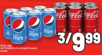 Metro Pepsi, coke | soft drink offer