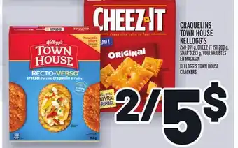 Metro Craquelins town house kellogg's | kellogg's town house crackers offer