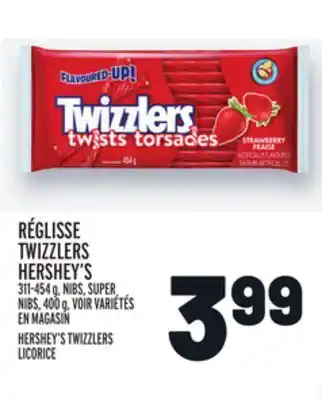 Metro Réglisse twizzlers hershey's | hershey's twizzlers licorice offer