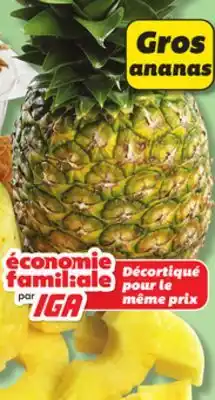 IGA Gold pineapple offer