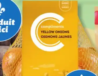 IGA Yellow onions offer