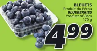 IGA Blueberries offer