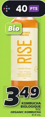 IGA Rise organic kombucha offer