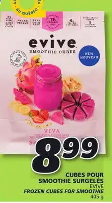 IGA Evive frozen cubes for smoothie offer