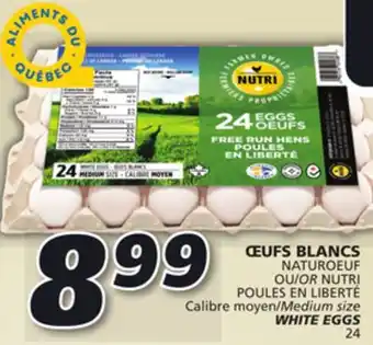 IGA Naturoeuf white eggs offer