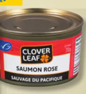 IGA Clover leaf pink salmon offer