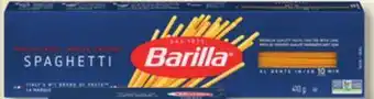 IGA Barilla pasta offer