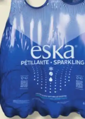 IGA Eska natural spring water offer