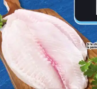 IGA Tilapia fillets offer