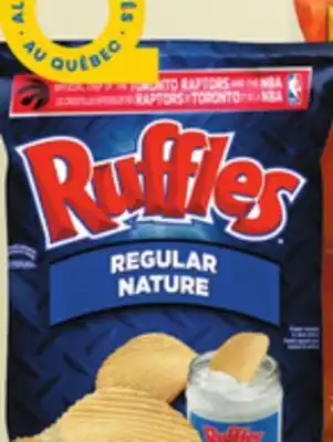 IGA Ruffles chips or snacks offer