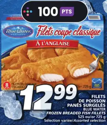 IGA Frozen breaded fish fillets offer