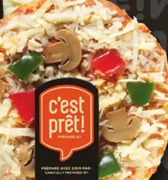 IGA C'est prêt! fresh pizza offer