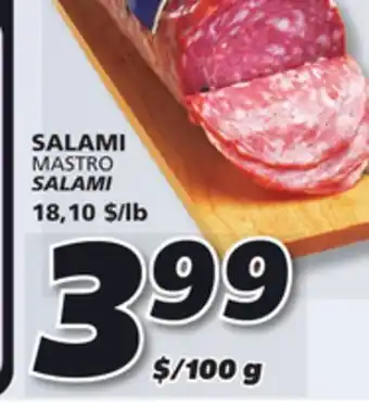 IGA Mastro salami offer
