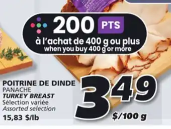 IGA Panache turkey breast offer