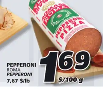 IGA Roma pepperoni offer