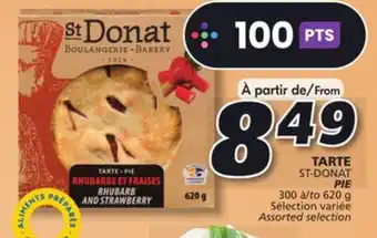 IGA St-donat pie offer