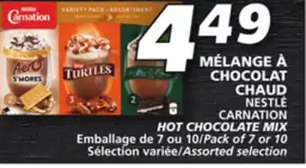 IGA Nestlé carnation hot chocolate mix offer