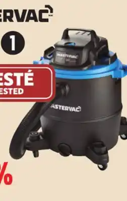 Canadian Tire Mastervac 60l wet/dry vac offer