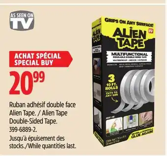 Canadian Tire As seen on tv alien tape double-sided tape offer