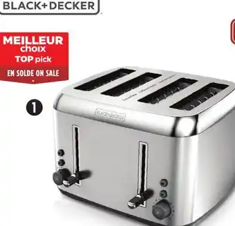 Canadian Tire Black + decker 4-slice toaster offer