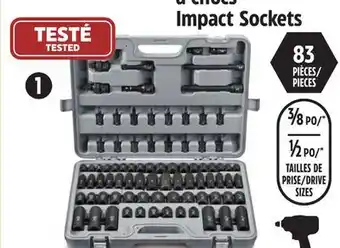 Canadian Tire Maximum impact socket set offer