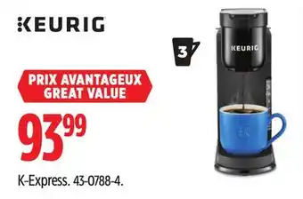Canadian Tire Keurig k-express offer