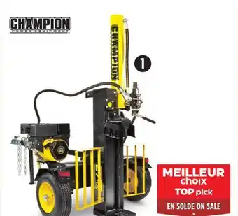 Canadian Tire Champion 27-ton 224cc gas-powered log splitter offer