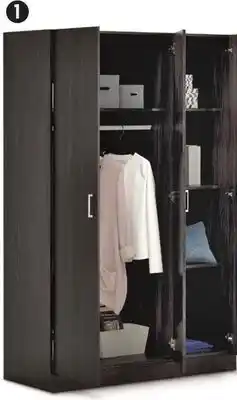 Canadian Tire Sauder 3-door wardrobe offer