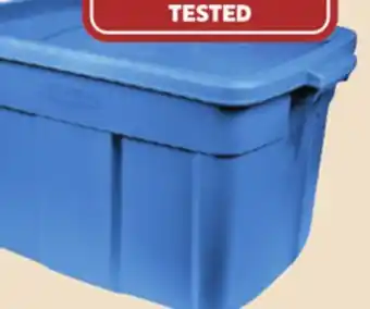 Canadian Tire Rubbermaid roughneck 68.1l storage tote offer