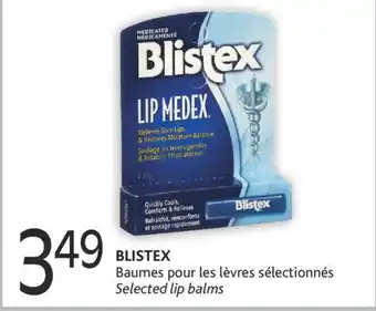 Brunet Blistex baumes pour les lèvres sélectionnés offer