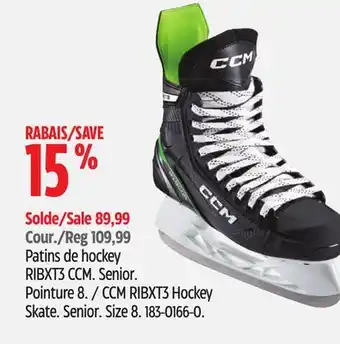 Canadian Tire Ccm ribxt3 hockey skate offer