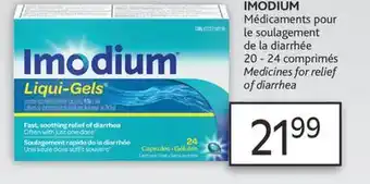 Brunet Imodium médicaments pour le soulagement de la diarrhée offer