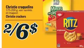 Marché Richelieu Craquelins christie | christie crackers offer