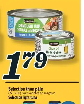 Marché Richelieu Thon pâle selection | selection light tuna offer