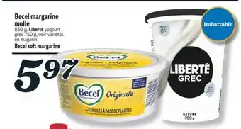 Marché Richelieu Margarine molle becel | becel soft margarine offer