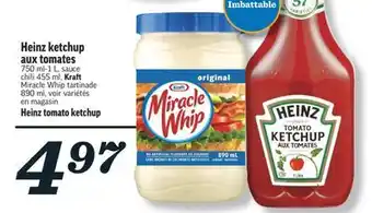 Marché Richelieu Heinz ketchup aux tomates | heinz tomato ketchup offer