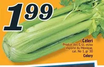 Marché Richelieu Céleri | celery offer