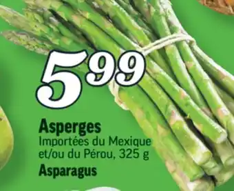 Marché Richelieu Asperges | asparagus offer