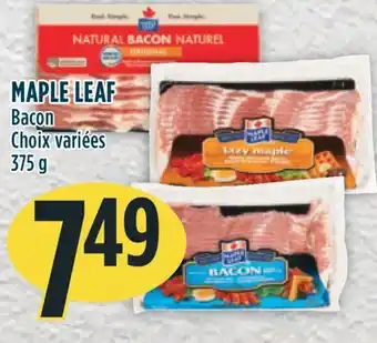 Marché Adonis Maple leaf bacon offer