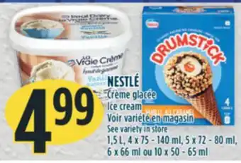 Marché Adonis Nestlé crème glacée offer