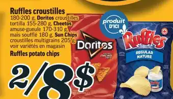 Marché Richelieu Ruffles croustilles | ruffles potato chips offer