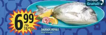 Marché Adonis Daurade royale offer