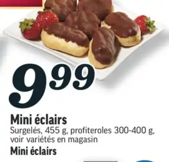 Marché Richelieu Mini éclairs irresistibles | irresistibles mini éclairs offer