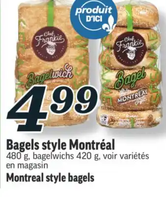 Marché Richelieu Bagels style montréal | montreal style bagels offer