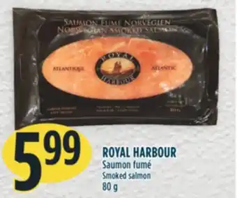 Marché Adonis Royal harbour saumon fumé offer