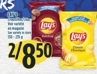 Marché Adonis Lay's croustilles offer