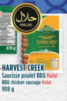Marché Adonis Harvest creek saucisse poulet bbq halal offer