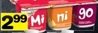 Supermarché PA Yogourts minigo yoplait offer