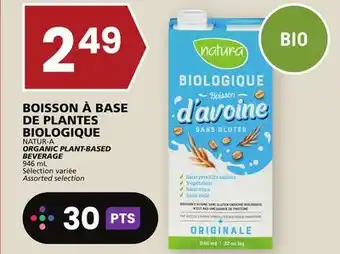 Rachelle-Bery Grocery Natur-a organic plant-based beverage offer